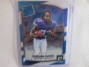 2017 Optic Dalvin Cook Rookie Card...