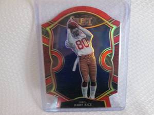 2020 Select Jerry Rice Prizm Red Di...