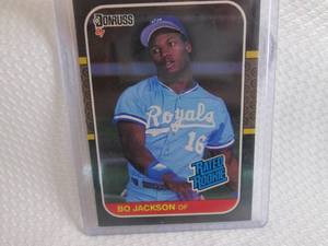 1987 Donruss Bo Jackson Rookie Card...
