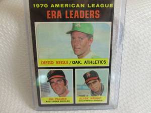 1971  Topps Jim Palmer , Wright & S...