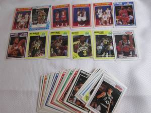 55 1989 - 90 Fleer Basketball Cards...