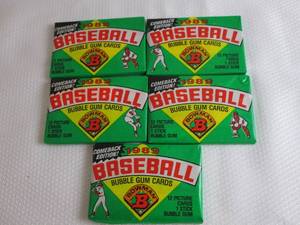 5 1989 Bowman Wax Packs...