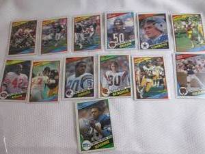 Assorted 1984 Topps Football Cards...
