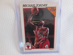 1991 -92 Hoops Michael Jordan Card...