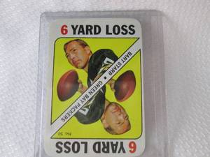 1971 Topps Bart Starr Game Card...