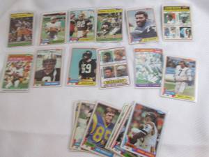 1981 Topps Football Cards...