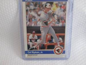 1984 Fleer Cal Ripken Jr Card...