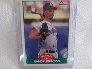 1989 Score Randy Johnson Rookie Car...