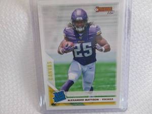 2019 Donruss Alexander Mattison Can...