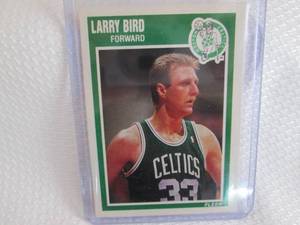 1989-90 Fleer Larry Bird Card...