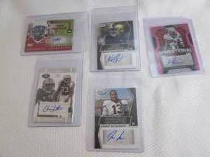 Assorted Football Autograph Cards...