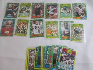 Assorted 1986 Topps Football Cards...
