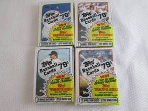4 1989 Topps Cello Baseball Packs...