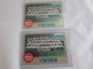 1968 Topps Minnesota Twins Team Car...