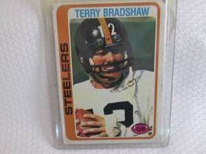 1978 Topps Terry Bradshaw Card...