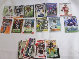 50 Assorted Football Star Cards...