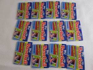 12 1989 Topps Yearbook Stickers Pac...