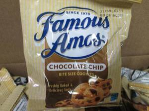 Case of 42-2 oz Pouches Famous Amos...