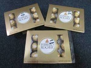 3- 5.3 oz Ferero Rocher...