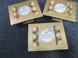 3- 5.3 oz Ferero Rocher...