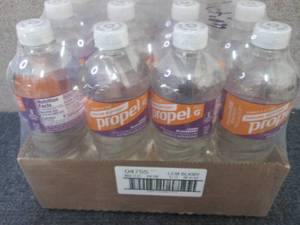 12- 24 oz Bottles Propel Lemon Blac...