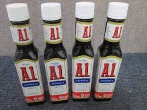 4- 5 oz Bottles A1 Original Steak S...