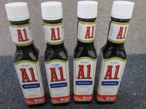 4- 5 oz Bottles A1 Original Steak S...