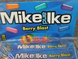 12- 5 oz Boxes Mike & Ike Berry Bla...