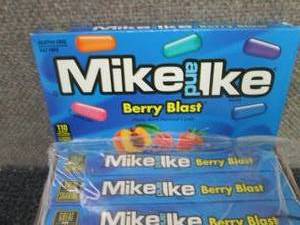 12- 5 oz Boxes Mike & Ike Berry Bla...