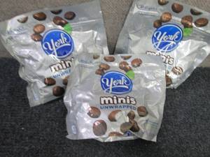 3- 7.6 oz pks York Minis...