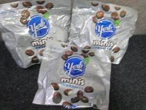 3- 7.6 oz pks York Minis...