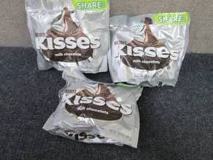 3- 10.8 oz Bags Hersheys Kisses...