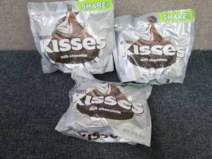 3- 10.8 oz Bags Hersheys Kisses...