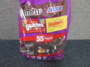 55 piece Bag of Assorted Candies...