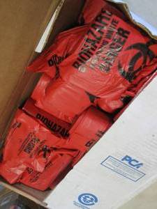 Open Case of 8-10 Gallon 24x24 inch...