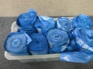 8 Rolls Confidential Trash Liners...