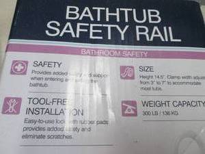 Bathtub Safety Rail...