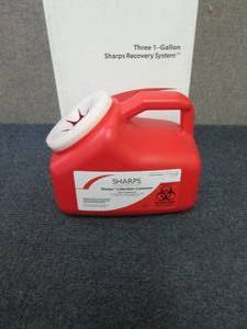 4 each 3-1 Gallon Sharps Recovery S...