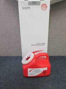 4 each 3-1 Gallon Sharps Recovery S...