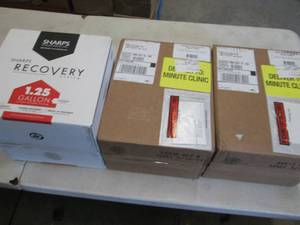 3 Each Sharps Recovery System...