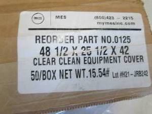 Roll Of Clean Equipment Cover...