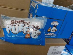 lot 155 image: 6 - 8.6 oz Bags Stuffed Puffs Marsh...