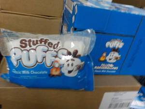 lot 156 image: 6 - 8.6 oz Bags Stuffed Puffs Marsh...