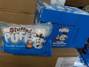 lot 157 image: 6 - 8.6 oz Bags Stuffed Puffs Marsh...