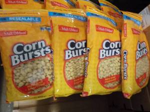 lot 166 image: 8 - 12 oz Bags Malt O Meal Corn Bur...