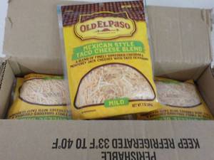 lot 194 image: 12 - 7 oz Frozen Old El Paso Shredd...