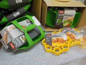 lot 201 image: 10 OXO Softworks Silicon Kitchen Pr...