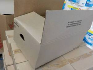 lot 228 image: 12 Boxes with Handles 23 x 15 x 9...