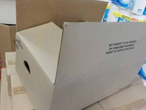lot 231 image: 12 Boxes with Handles 23 x 15 x 9...