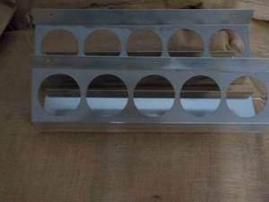 lot 236 image: 2 - 5 Can Metal Wall Display Units...